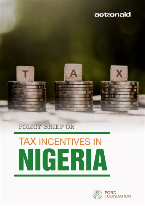 tax incentives in nigeria pdf
